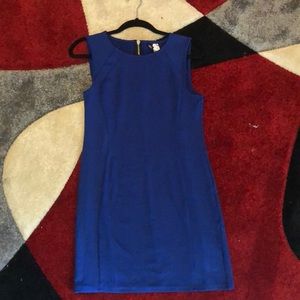 Blue dress